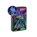 Zippo Feuerzeug - Counter Culture Design (Black Matte...