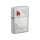 Zippo Feuerzeug - Zippo Tiles Emblem (Brushed Chrom Emblem Attached)