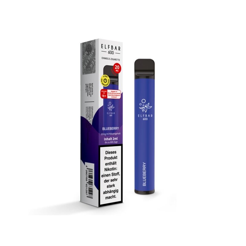 elfbar elfa master akku Elf Bar 600 V2 P&B Cloudd E-Zigarette 20mg Zuckerwatte mit Röstaroma