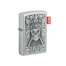 Zippo Feuerzeug - Indian Skull