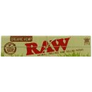 1 Stück RAW Organic Hemp King Size Slim je 32 Blatt