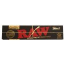 25 Stück RAW Classic King Size Black Slim,  je 32 Blatt