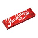 5 Stück Smoking King Size Red je 33 Blatt + Tips