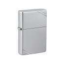 Zippo Feuerzeug - Vintage poliert chrom