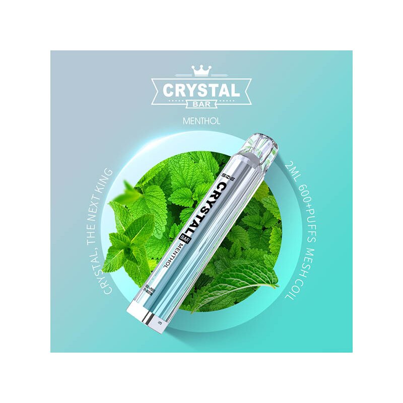 Crystal Bar - Menthol - E-Shisha - 2% Nikotin