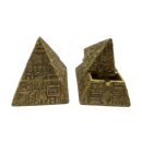 Aschenbecher "Pyramide"; 11 x 11 x 12 cm, einzeln