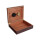 Humidor "Rotbraun" für 12 Zigarren 26x22x7cm