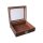Humidor "Glastop Echtholzfurnier" für 20 Zigarren, 25,8x21,8x7,5cm