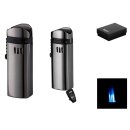 Zigarrenfeuerzeug &quot;Dark Gun&quot; geb&uuml;rstet;...