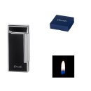 Sturmfeuerzeug "Caseti" Stein schwarz-matt/...