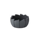 Aschenbecher "Zement" schwarz, Ø12 cm,...