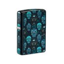 Zippo Feuerzeug - Multi Skull 540&deg; Color