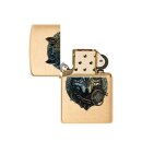 Zippo Feuerzeug - Wolf Warrior