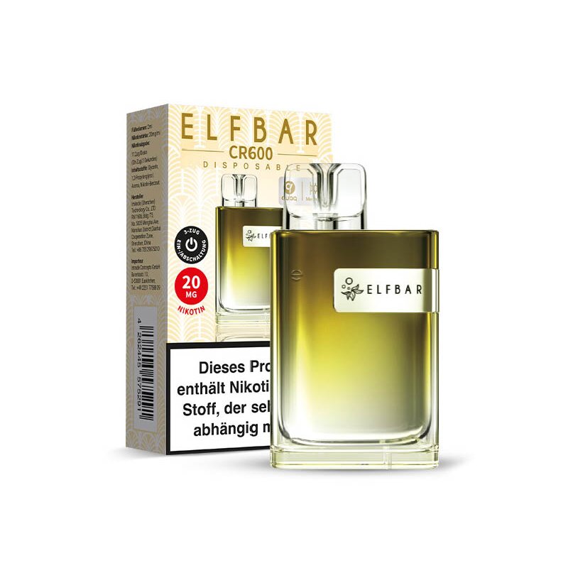 elfbar elfa master akku ELFBAR Crystal CR600 mit Nikotin