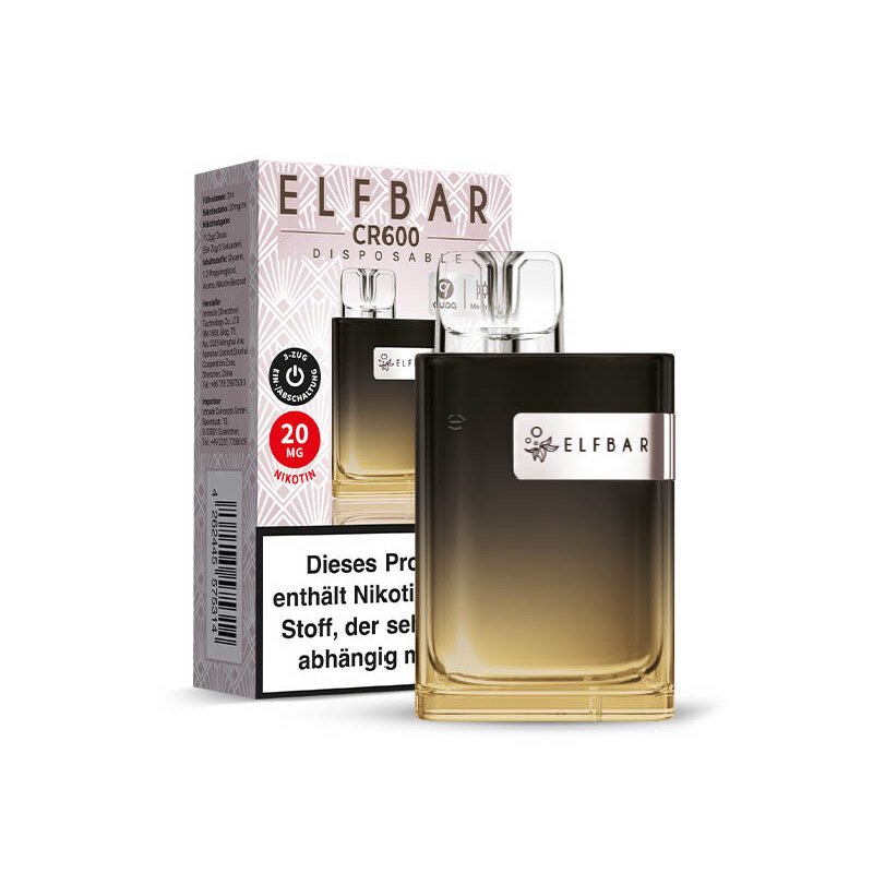 ELFBAR Crystal CR600 mit Nikotin
