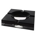 Zigarrenaschenbecher "Kristall" schwarz; 4...