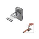 Zigarrenfeuerzeug "Andorre", Doppelte blaue Flamme, mit Zigarrenschneider