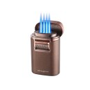 Zigarrenfeuerzeug "Monaco", 4er blaue Flamme,...