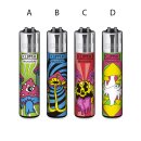 Clipper Large NEON SHROOMS alle 4