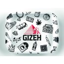 Gizeh Metall Drehunterlage "Comic" Mix S, 14x18 cm, einzeln