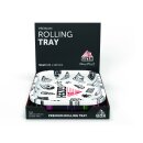 Gizeh Metall Drehunterlage "Comic" Mix S, 14x18 cm, einzeln