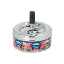 Schleuderaschenbecher &quot;Angelo&quot; Metall Pilze,...