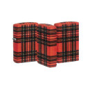 Zippo Feuerzeug - Red Plaid Design