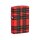 Zippo Feuerzeug - Red Plaid Design