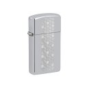 Zippo Feuerzeug - SLIM Honeycomb Pattern Design