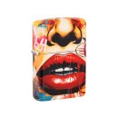 Zippo Feuerzeug - Street Art Face Design