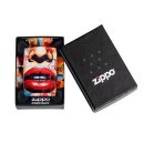 Zippo Feuerzeug - Street Art Face Design