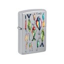 Zippo Feuerzeug - Fishing Hooks Design