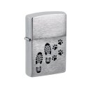 Zippo Feuerzeug - Footprints Design