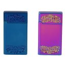 Sturmfeuerzeug "Ornamente", Turbo-Flame, 2-fach...