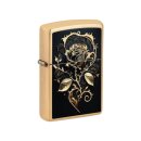 Zippo Feuerzeug - Golden Rose Design