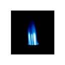 Zigarrenfeuerzeug "anthrazit  Rillen", 3er Jet-Flame, mit Bohrer