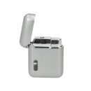 Sturmfeuerzeug "silber matt", Turbo-Flame