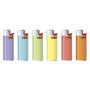 BIC Mini J25 Reibrad Feuerzeuge "PASTEL", 50er...