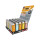 BIC Mini J25 Reibrad Feuerzeuge "PASTEL", 50er Display