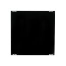 Vitrine für Clipper Feuerzeuge; schwarz; Holz;  leer für 72 Clipper