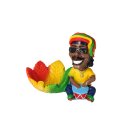 Aschenbecher "Polyresin Rasta Wackelkopf"; 9 x...
