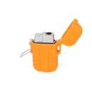 Zigarrenfeuerzeug "Eurojet"orange gummiert, Jet-Flame