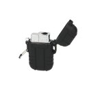 Zigarrenfeuerzeug "Eurojet"schwarz gummiert, Jet-Flame