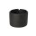 Aschenbecher "Zement" schwarz, Ø 10,5 cm, H: 8,5 cm