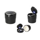 Autoaschenbecher "Patrick" schwarz mit LED,...