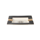 Zigarrenaschenbecher "Schwarz/Goldfarben"...