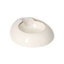 Zigarrenaschenbecher "Weiß" Keramik, 1...