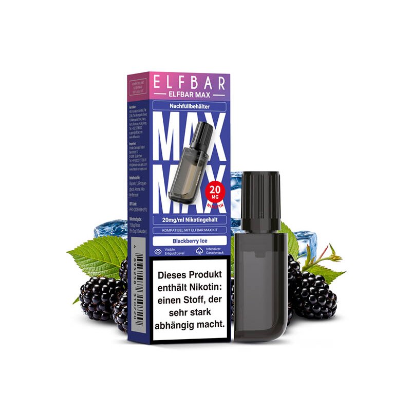 elfbar max pods tauschen Elf Bar - Mate 500 Refillable Pod 2 Ml Pack Of 3 Pc Dominican Republic