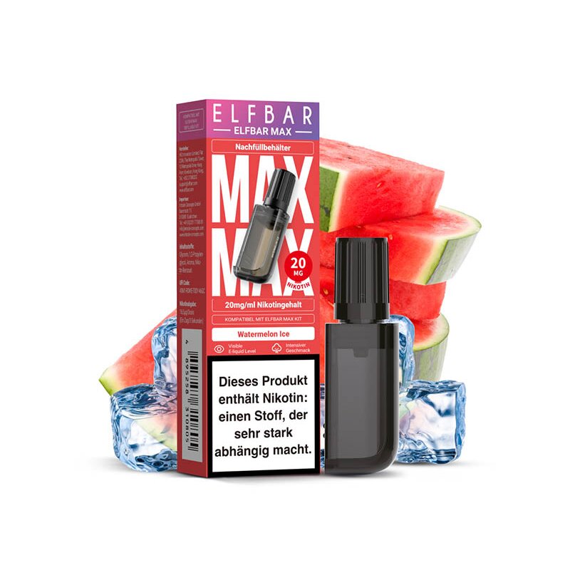 elfbar elfa master akku ELFBAR MAX | 10ml Refill-System | ab 6,99 | elfbarpods.de