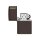Zippo Feuerzeug - Brown Matte Zippo Logo